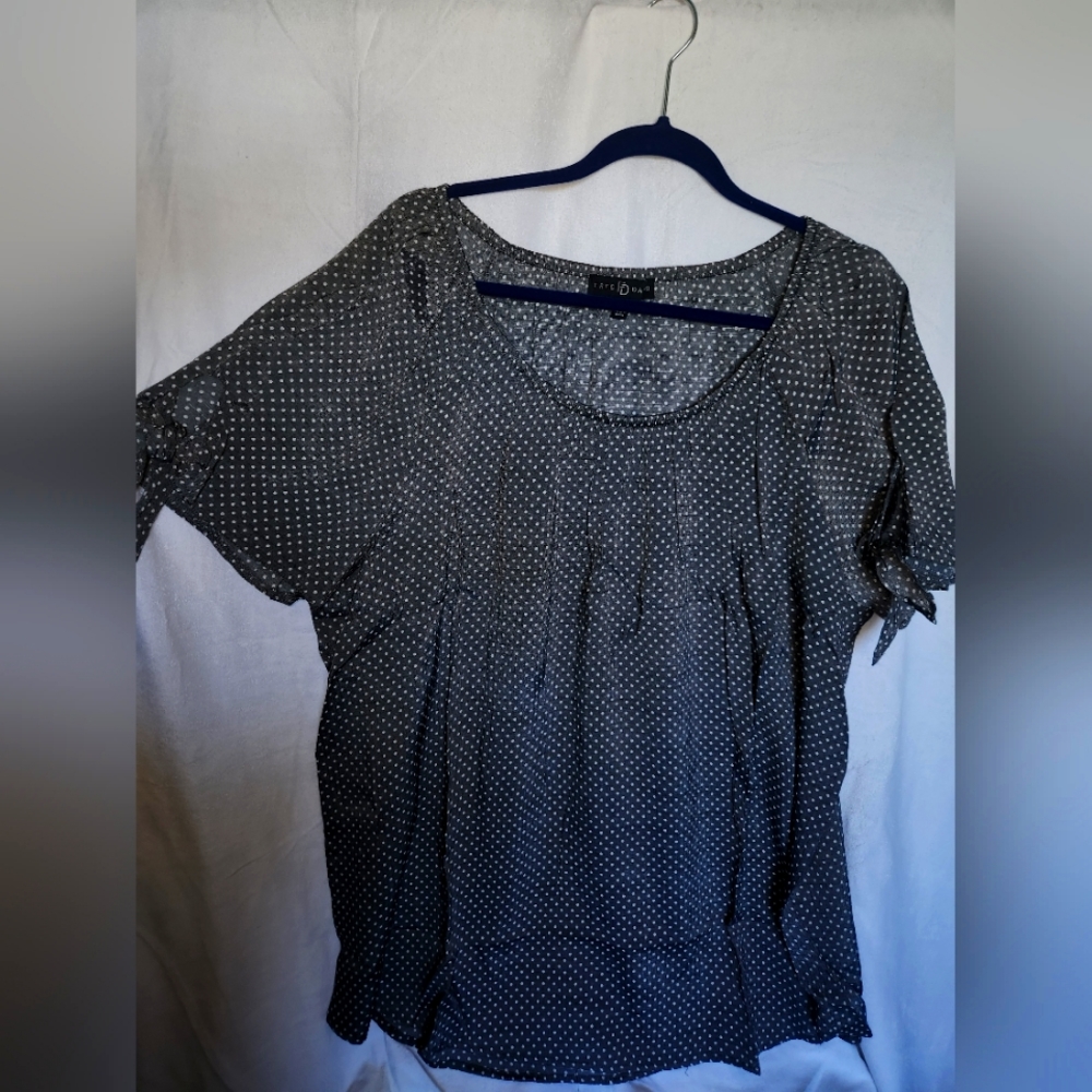 Fred David Polka-dot Blouse